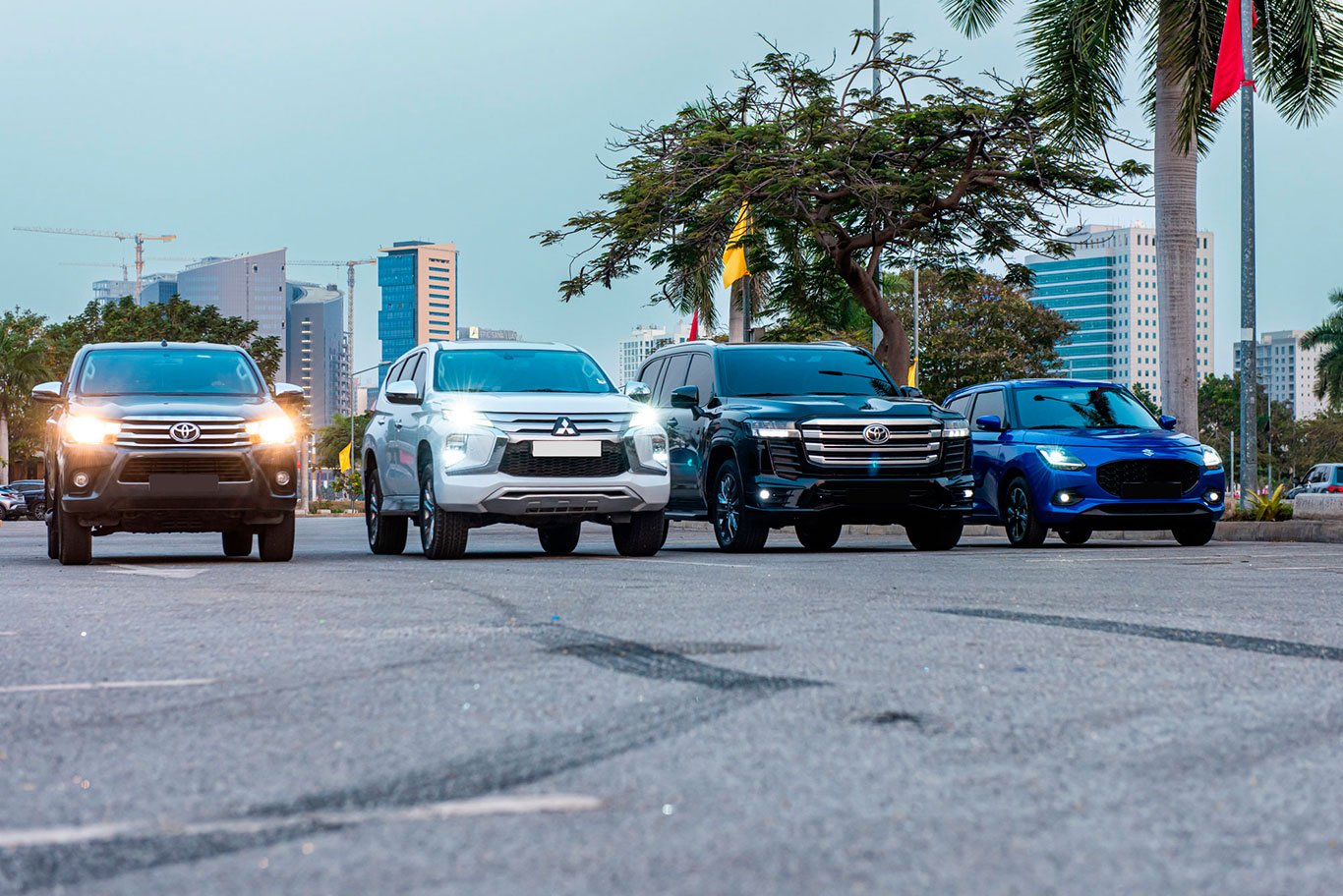 frota de carros